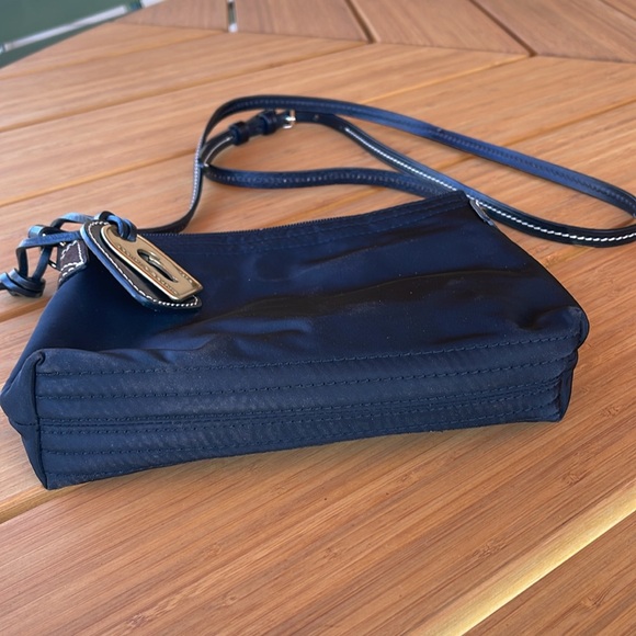 Dooney and Bourke nylon mini crossbody bag with leather strap - Picture 8 of 8